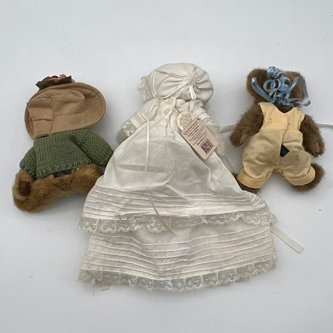 Boyds Bears Plush Collection Lot Vintage Holiday & Theme Bears 10 Pieces