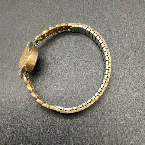Vintage 1965 Bulova 10K RGP 17 Jewels Mechanical Women's Watch Speidel Band M5