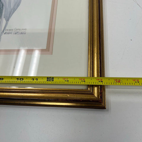 Debbie Copeland Signed Ltd Ed Print 493/1500 Tulip Floral Botanical Art Framed