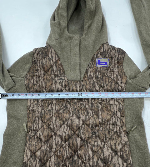 Banded Women's Kinetic Hybrid Hoodie Mossy Oak Bottomland Camo Insulated NWT L