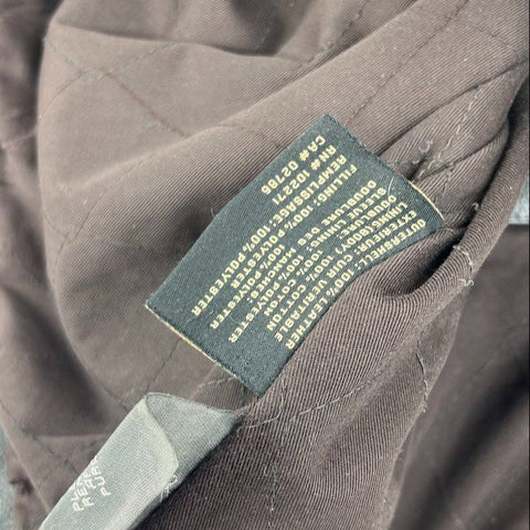 Columbia Vintage Y2K Black Pebbled Leather Full Zip Jacket Men's XL