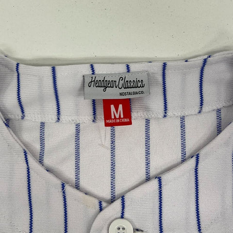 Headgear Classics NY Lincoln Giants Negro League Pinstripe Jersey Men's Size M