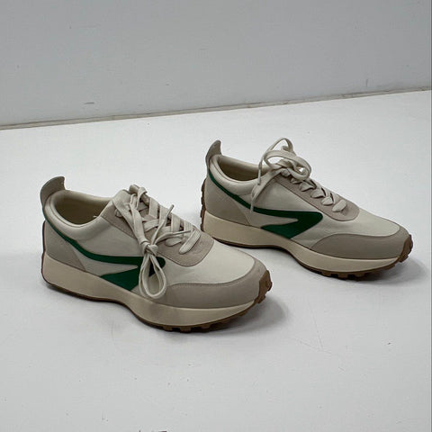Dolce Vita Braiden Off White Green Lifestyle Sneakers Women's Size 9