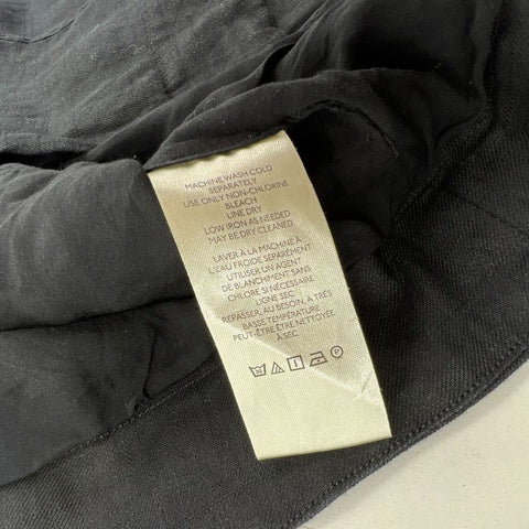 NWT Free People Between Us Black Linen Blend Strapless Corset Top Women's S