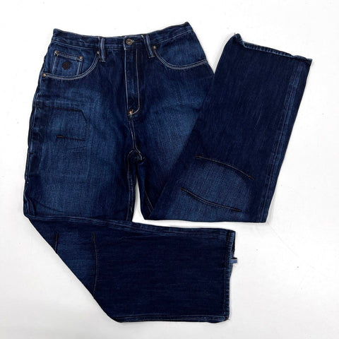 Vintage Y2K Rocawear Men's Dark Wash Baggy Denim Jeans Sz 32x34