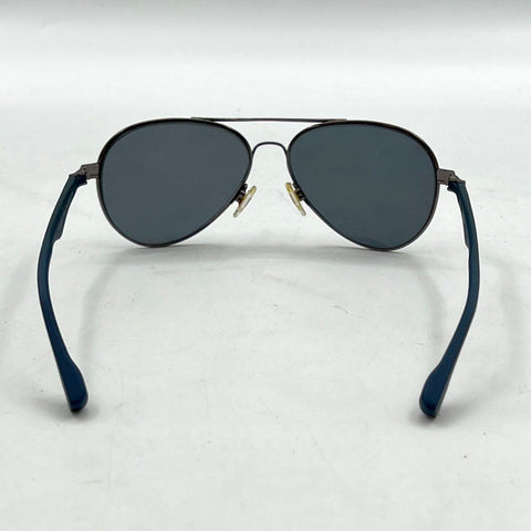 Flexon Sun Men's Aviator Sunglasses Frames Gray Gunmetal Navy Blue Memory Metal