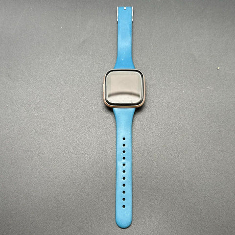 Fitbit Versa 2 Smartwatch Lot 4 Pieces Rose Gold Silver FB507 Tested Works