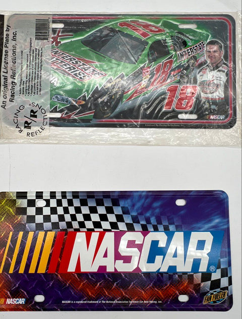 Winner's Circle NASCAR Diecast 2 Car Lot Bobby Labonte Jeremy Mayfield Plates
