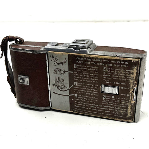 Vintage Polaroid Model 95 Land Camera & Kodak 620 Folding Camera 2 Piece Lot