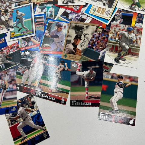 200+ Baseball Card Lot Topps Upper Deck Fleer MLB Mix Early 2000s Era