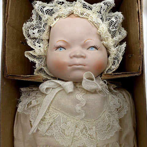 Vintage Doll Lot 4 Pieces Schmid Shackman Bisque Baby Scottish Guard Figures