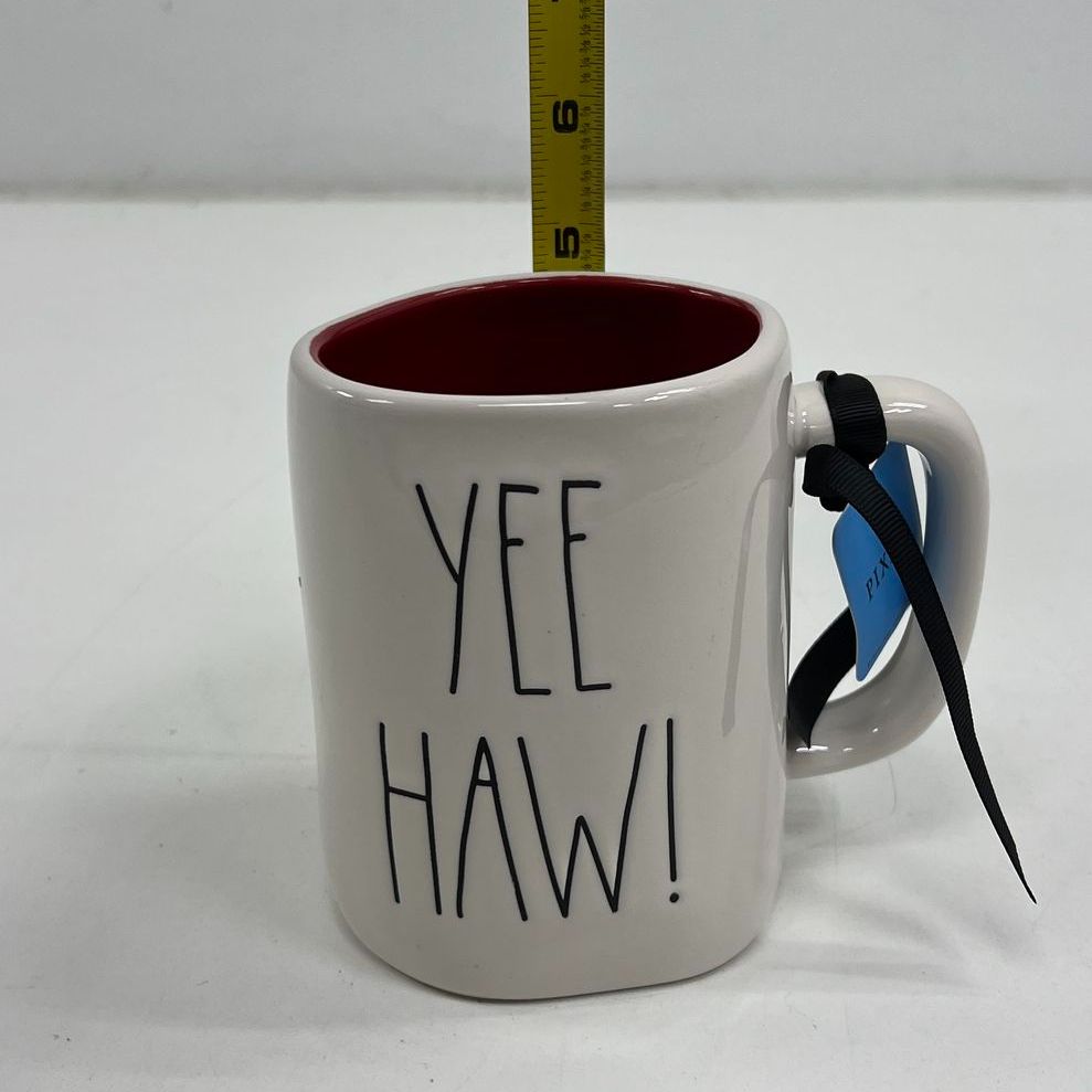 Rae Dunn Disney Pixar Toy Story Jessie Yee Haw Ceramic Coffee Mug NWT