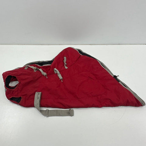 SmartPak Pony Horse Blanket Red Quilted Turnout Rug Adjustable 48 in