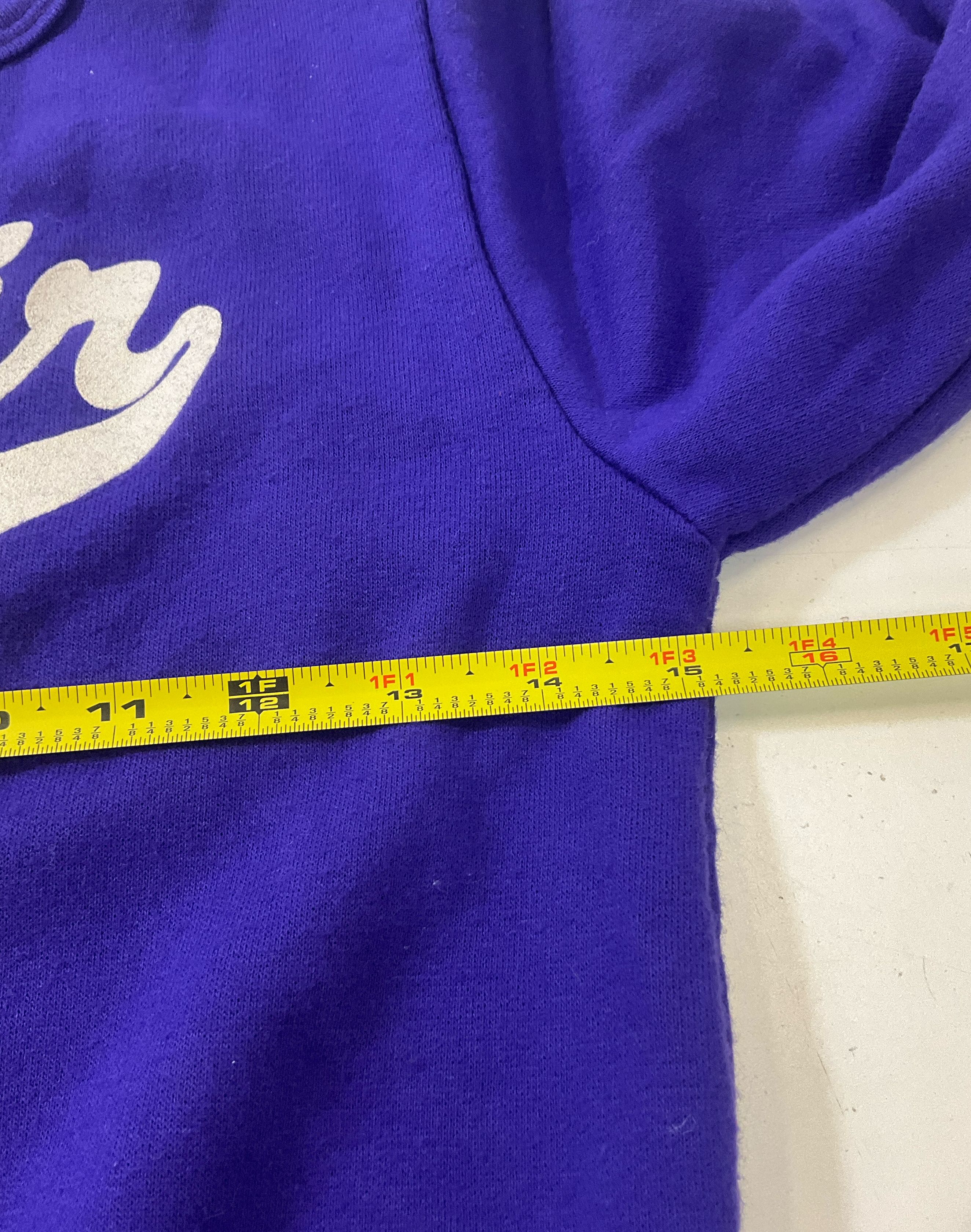 Vintage Royal Purple Blair Crew Neck Sweatshirt YOUTH Size Medium Vintage