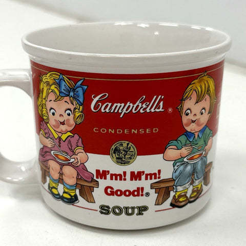 Campbell's Soup Kids Mugs 3 Piece Set 14 oz Ceramic Westwood Houston Harvest