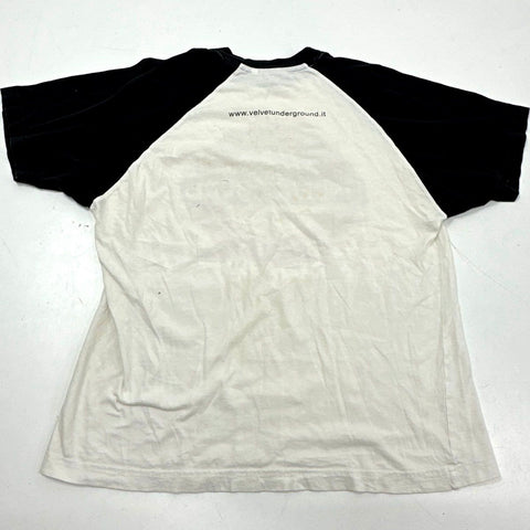 Velvet Underground London Underground Logo Raglan Baseball T-Shirt Sz M