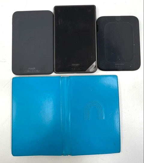 Barnes & Noble Nook Lot of 4 E-Readers Tablet Simple Touch For Parts/Repair