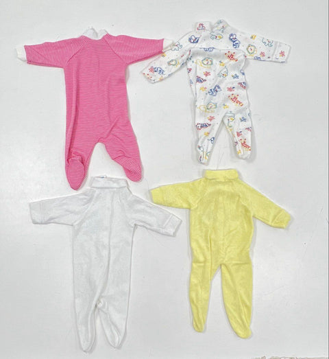 Vintage 90s Gerber Baby Onesies Sleepers Lot 9pc Made USA Sz Small