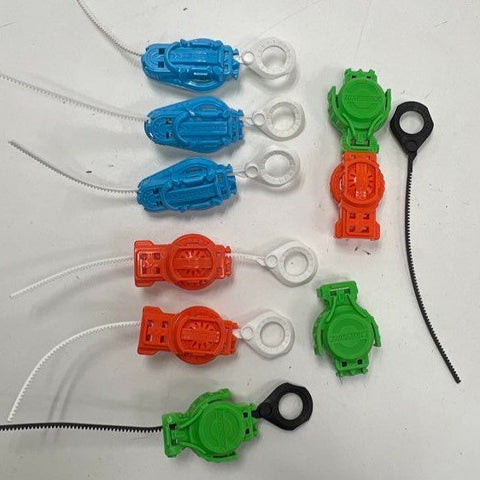 Beyblade Burst Spinning Tops & Launchers Lot 9 Tops Mixed Battle Game Toys