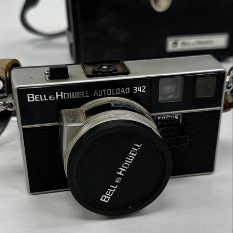 Vintage Bell & Howell Camera Lot 3 Pieces Autoload 342 127 323 Electric Eye 8mm