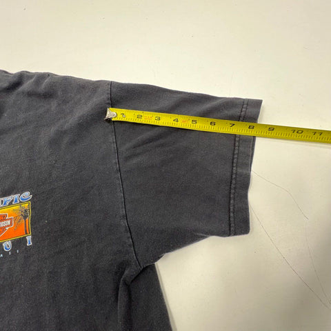Vintage 1999 Harley-Davidson Maui Hawaii Biker T-Shirt Double Stitch Sz L