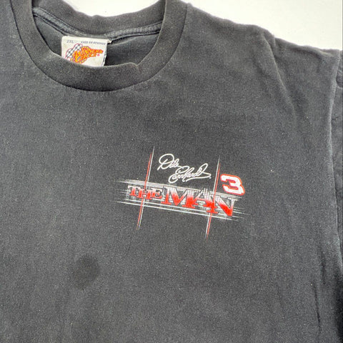 Vintage NASCAR Dale Earnhardt Shirts Lot of 2 Wrangler The Man Sz XL 2XL