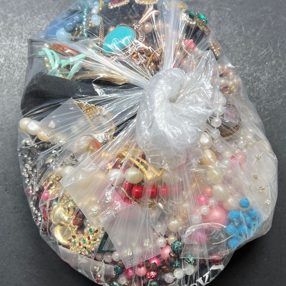 5 Lb Craft Broken Jewelry Lot