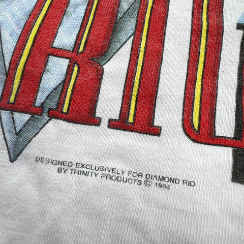 Vintage 1994 Diamond Rio Love A Little Stranger T-Shirt Single Stitch USA Sz L