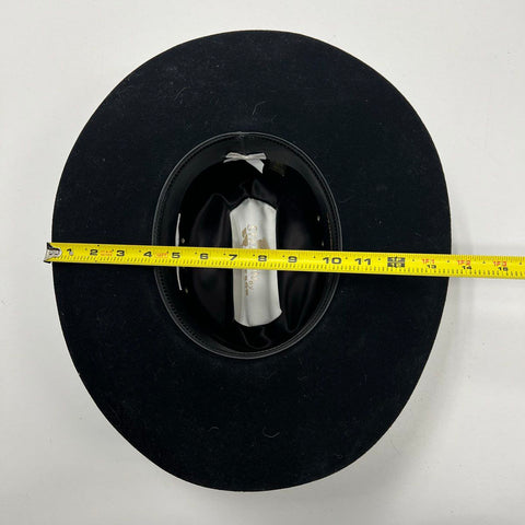 Stetson Stallion XX Men's Cowboy Hat Black Wool Felt USA Western Size 6 7/8 55