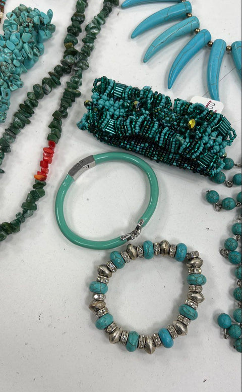 Paparazzi Jewelry Lot NWT Turquoise Color Southwestern Necklaces Bracelets 14