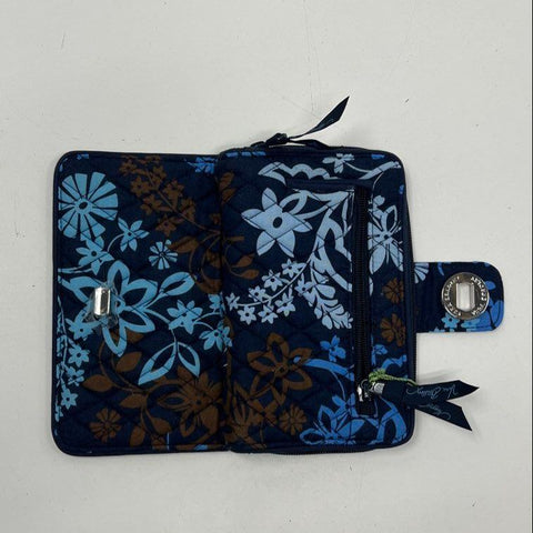 NWT Vera Bradley Java Floral Slim Saddle Bag Crossbody & Turnlock Wallet Set