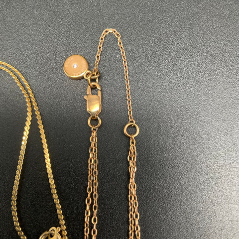 Michael Kors Jane Marie Fashion Necklace Jewelry Lot of 9 Gold Silver Tone
