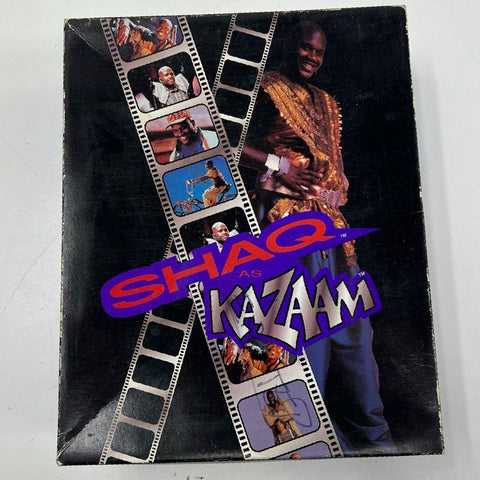 1996 KidNATION Shaq as Kazaam Movie Promo EMPTY Shoe Box Only Size 4 Vintage