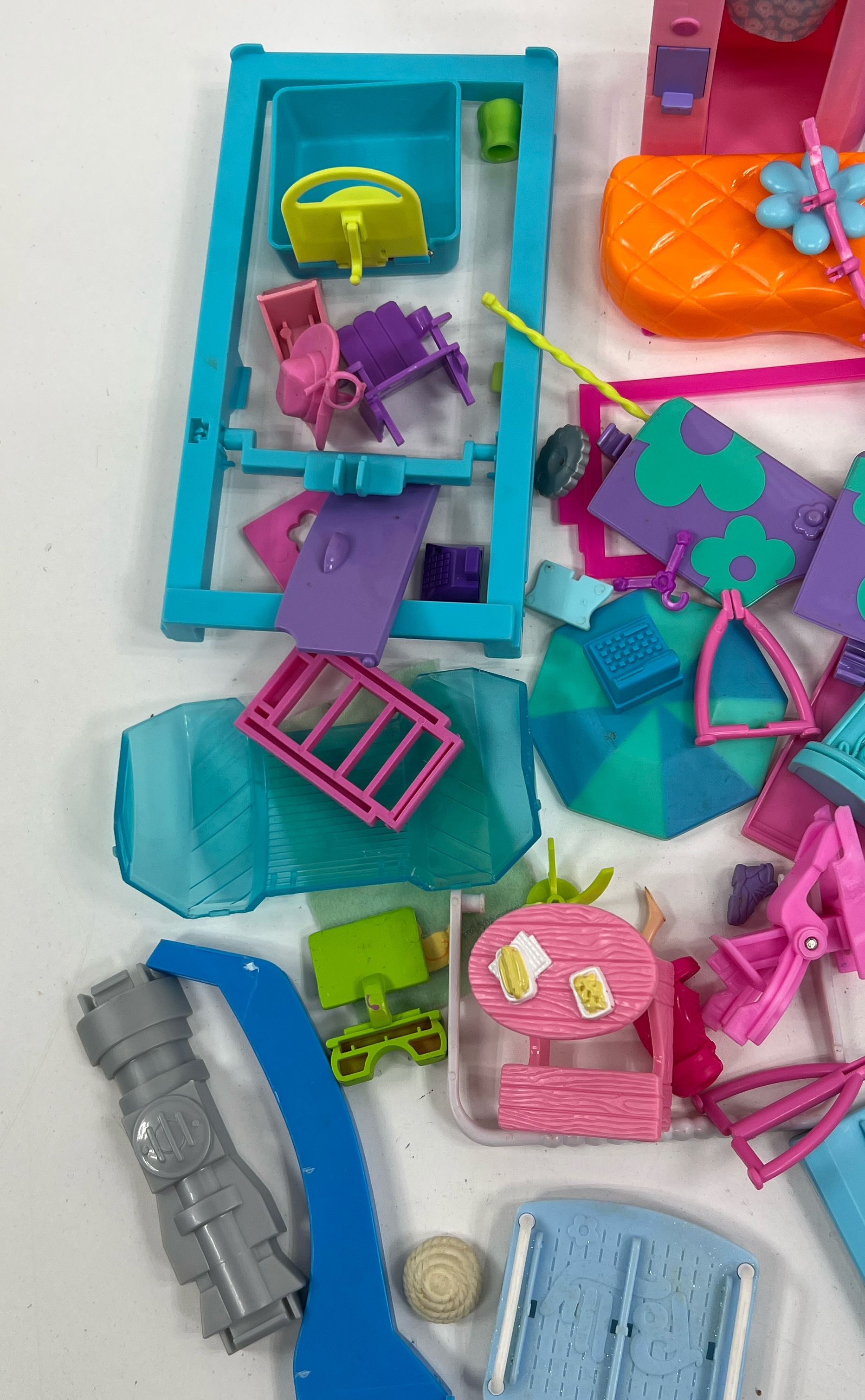 Vintage Children's Toys Polly Pocket Assorted Accessories & Pieces Lot