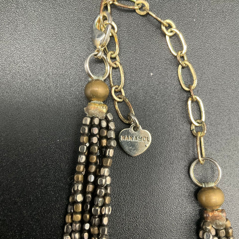 Chico's Nakamol Icing Bohemian Statement Beaded Necklace Jewelry Lot of 9