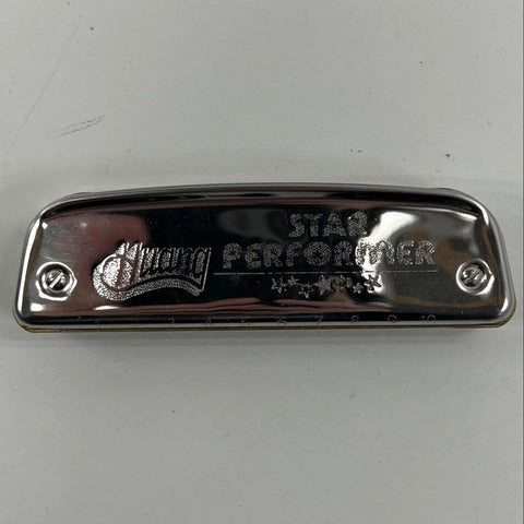 Huang Star Performer 102 Diatonic Harmonica 10-Hole Key of G with Case