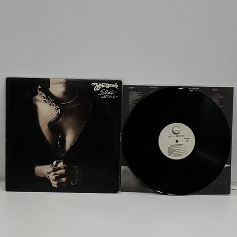 Whitesnake Slide It In LP 1984 Vinyl Record GHS 4018 Geffen w/ Inner Sleeve