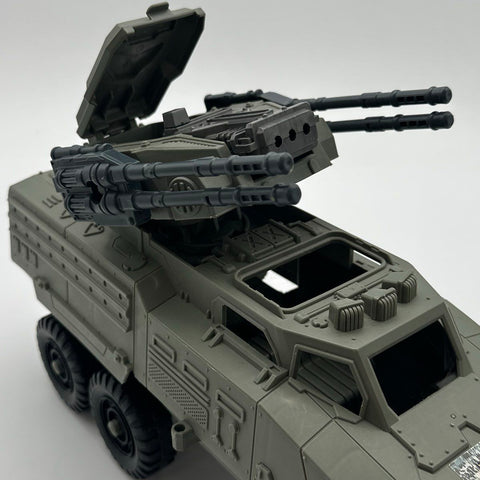 True Heroes Military Soldier Armored Vehicle APC Truck Turret Toy