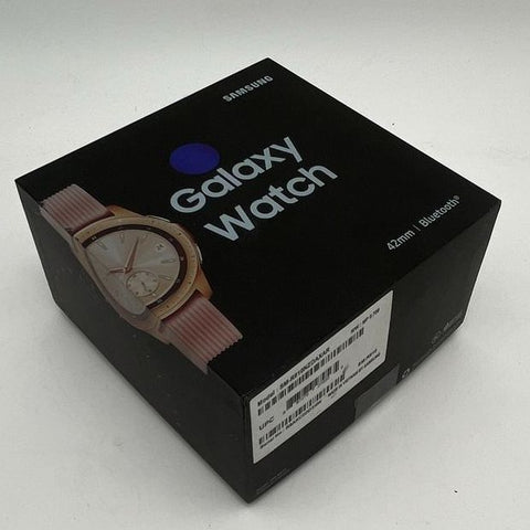 Samsung Galaxy Watch SM-R810 42mm Rose Gold Bluetooth Smartwatch Tested Works