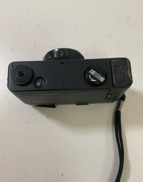 Vivitar 35EF Rangefinder Point & Shoot 35MM Camera w Case UNTESTED