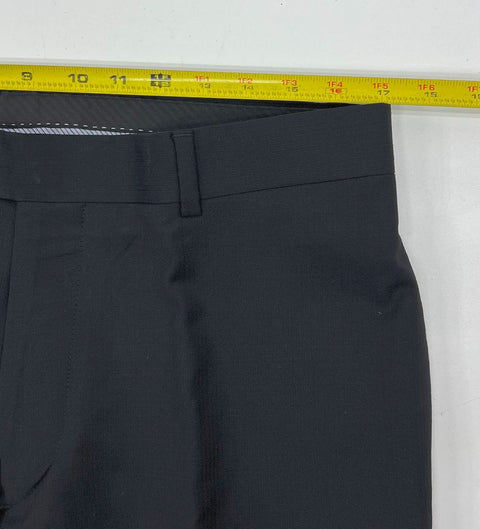 Egara Black 100% Wool Slim Fit 2 Piece Suit Men's 42R 36W