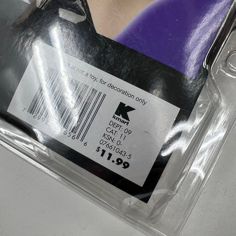 Totally Ghoul Black Wavy Wig CUT SHORT Bob Style Costume Halloween One Size