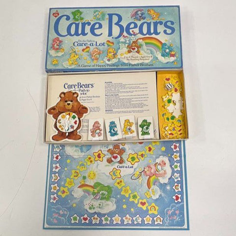 Vintage 1983 Care Bears On the Path to Care-a-Lot Board Game Parker Bros USA