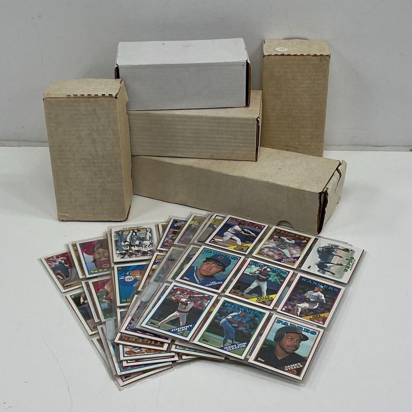 Big 80s-00s Baseball Trading & Collecting Card Lot