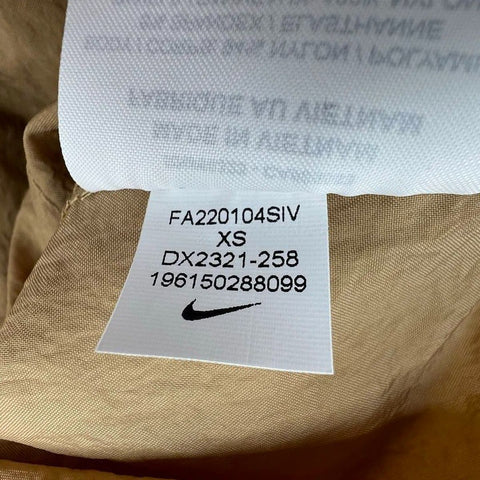 Nike Sportswear Repel Legacy Anorak Jacket Tan Beige Packable Pullover Men's XS