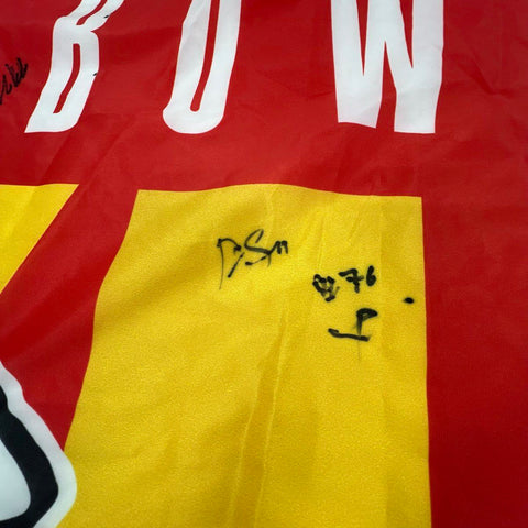 Kansas City Chiefs Super Bowl LVII Champions Flag Autographed WinCraft NFL