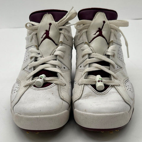 Nike Air Jordan 6 Retro Low Golf Bordeaux White Size 9