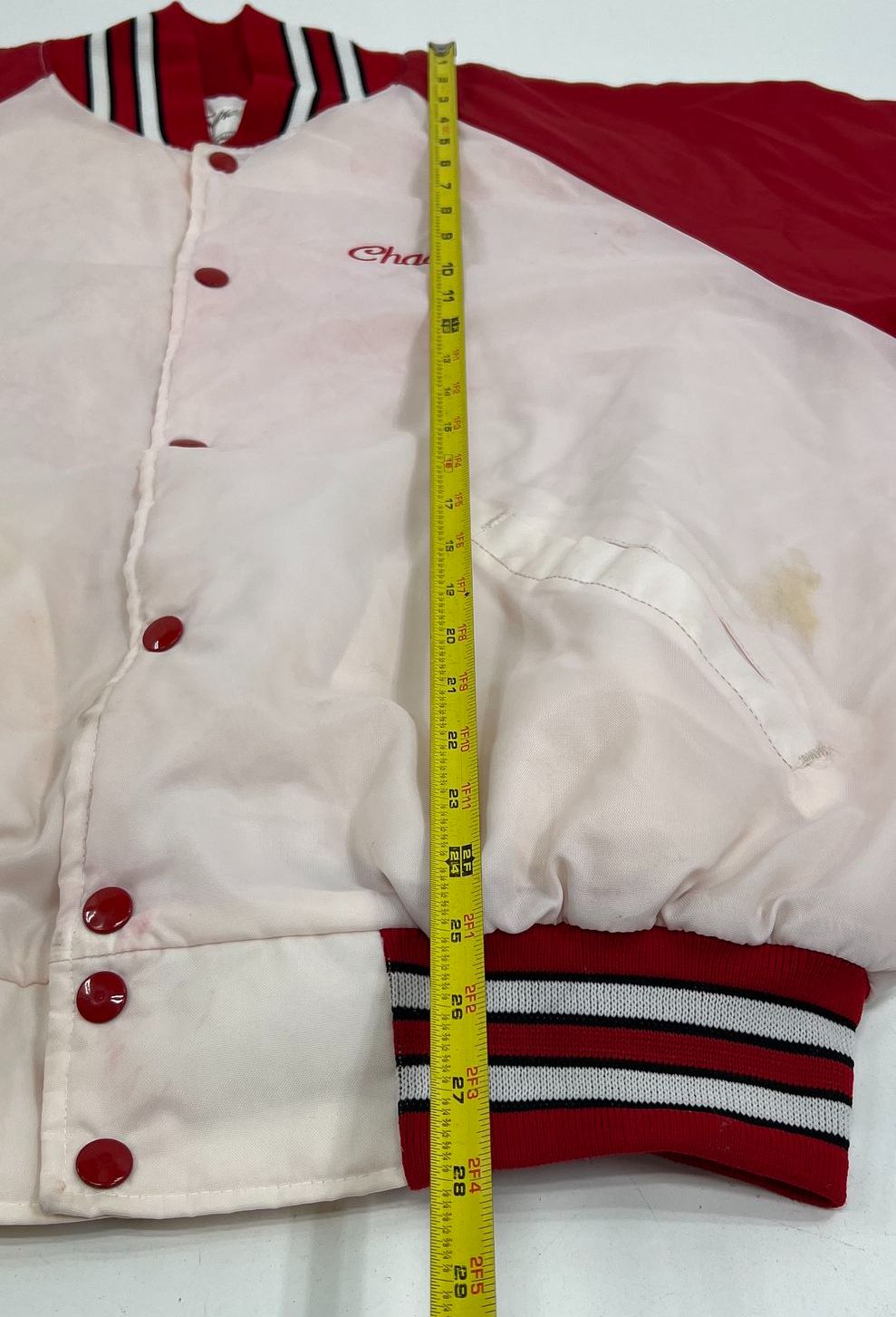 Vintage 80s Sable South Packers Football Varsity Jacket Quilted Lined USA Sz XL