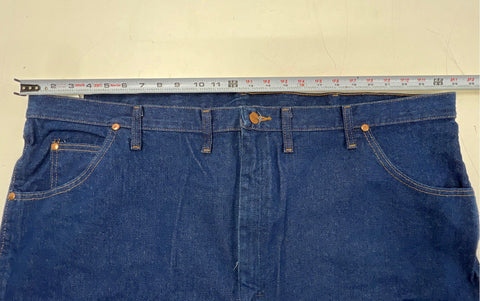 Wrangler Men's Dark Indigo Cowboy Cut Relaxed Fit Jeans NWT Sz 48x30