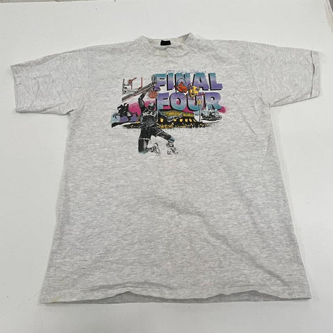 Vintage 1993 Artex NCAA Final Four New Orleans Basketball T-Shirt Single Stitch